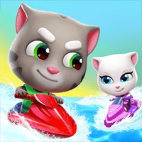 Talking Tom Jetski 2 - Tải Game Mèo Tom Lái Môtô Nước trên Android