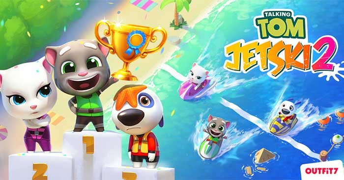 Talking Tom Jetski 2 hứa hẹn mang đến cho bạn nhiều cuộc đua sôi động