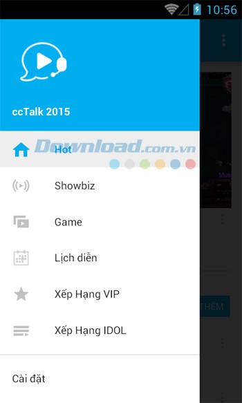 Danh mục chính của TalkTV