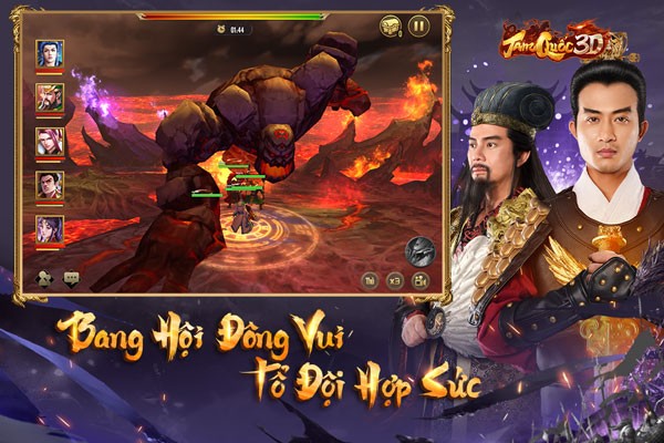 Bang hội đông vui, tổ đội hợp sức