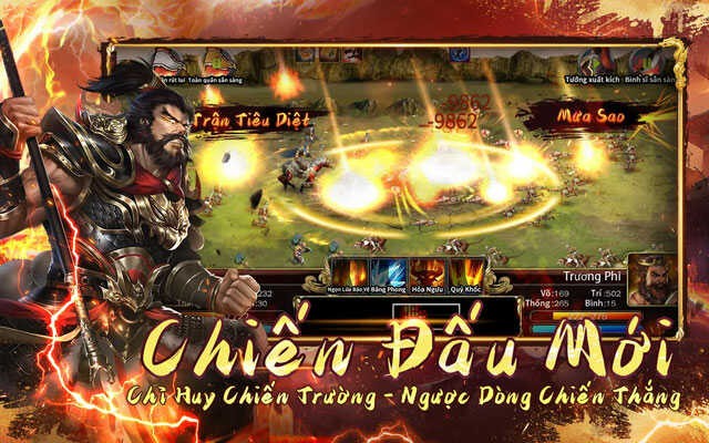 Game chiến đâu kiểu mới - Chỉ huy chiến trường, ngược dòng chiến thắng