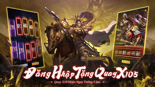 Đăng nhập tặng lượt quay X105 lần