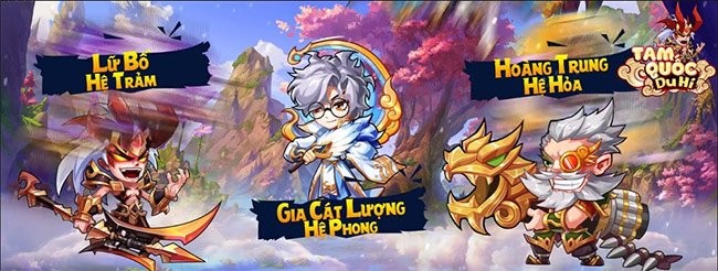 Hệ thống nhân vật trong tam quoc du hy