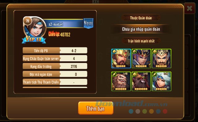 Hệ thống bạn bè