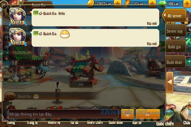 Trò chuyện liên server