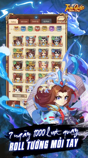 7 ngảy 1000 lượt quay