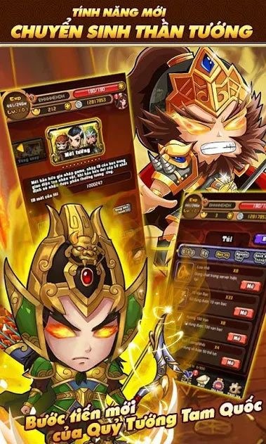 Chuyển Sinh Tướng độc đáo của Tam Quốc Truyền Kỳ