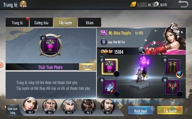 Hệ thống trang bị