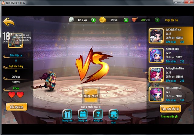 Tải Tam Quốc Vi Diệu - Game thẻ tướng hấp dẫn