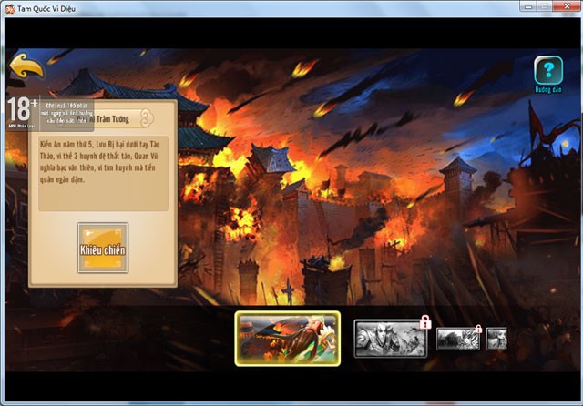 Tam Quốc Vi Diệu sở hữu lối chơi đẩy tướng mới lạ