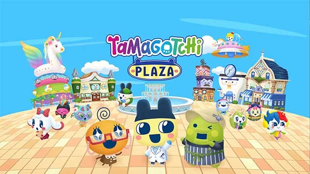Tamagotchi Plaza là game mô phỏng các cửa hàng trong thế giới Tamagotchi