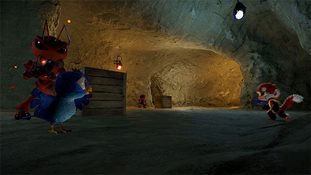 Giải cứu những người bạn khác đang mắc kẹt trong hang động và bị côn trùng bủa vây