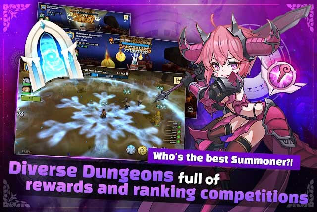 Khám phá các ngục tối đầy phần thưởng và tham gia các cuộc cạnh tranh xếp hạng