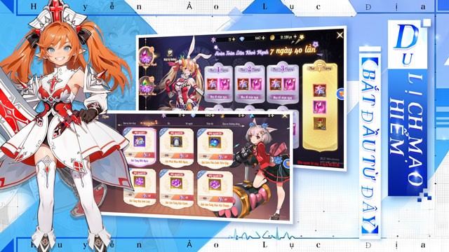 Có 4 class để chọn gồm Kiếm Sĩ, Hai Súng, Thánh Chức Giả và Pháp Sư