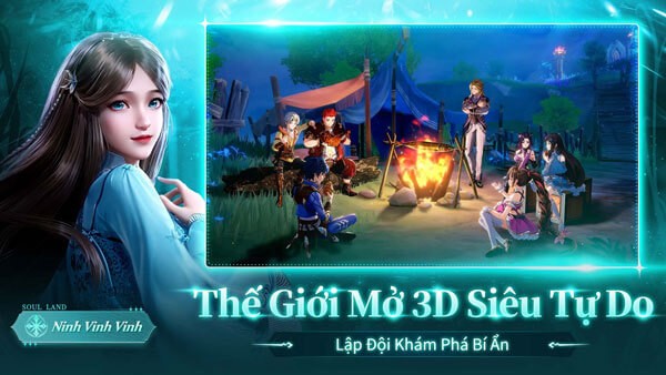 Thế giới mở 3D siêu tự do - Lập đội khám phá bí ẩn