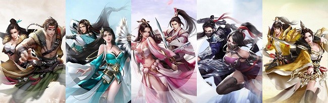 Hệ thống nhân vật trong Tân Thiên Long Mobile