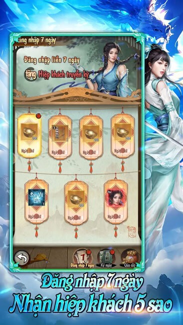 Đăng nhập 7ngày nhận ngay quà khủng