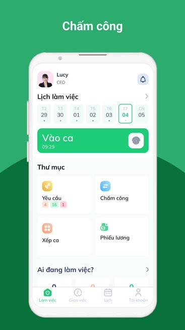 Chấm công online