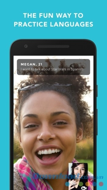 Trò chuyện trực tiếp với người bản ngữ thông qua gọi video