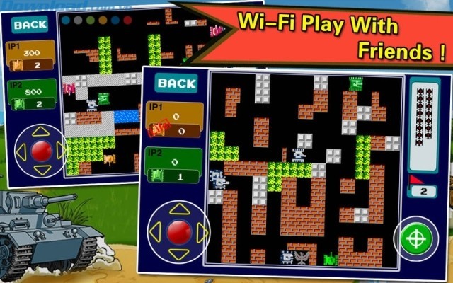 Chiến đấu cùng bạn bè thông qua kết nối wifi