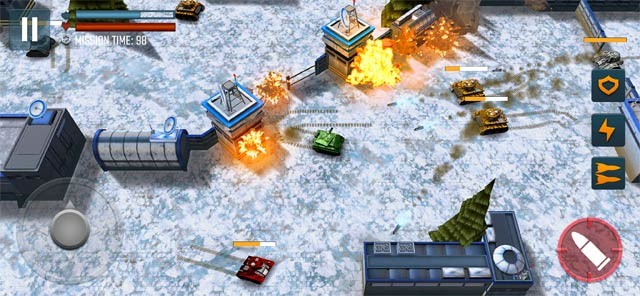 Chinh phục mọi mặt trận trong Tank Battle Heroes