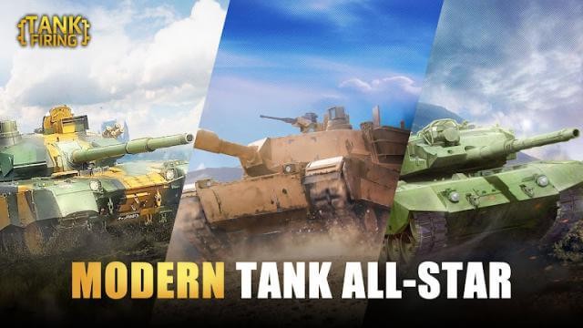 Game Tank Firing có một bố sưu tập xe tăng hầm hố