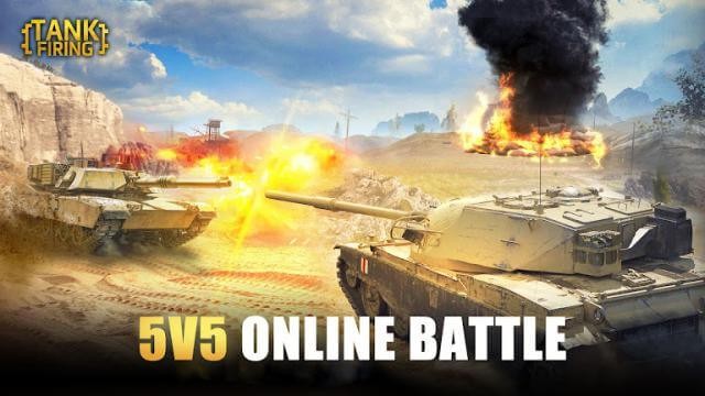 Tham gia các trận chiến xe tăng trực tuyến 5v5
