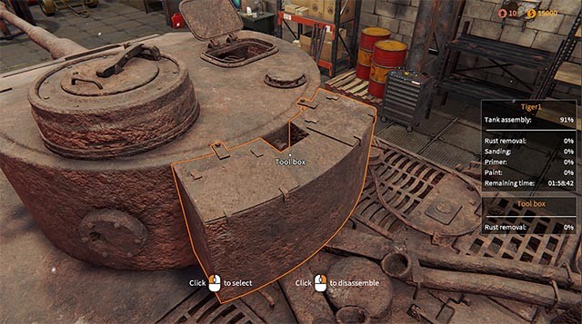 Sửa chữa những chiếc xe tăng cũ theo quy trình từ A-Z