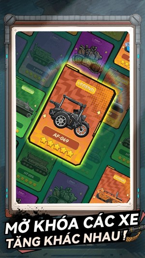 Mở khóa nhiều xe tăng