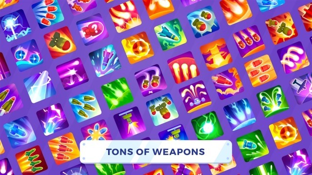 Vô số loại vũ khí uy lực khác nhau cho cuộc chiến thêm sôi động