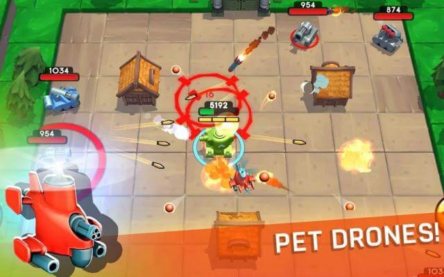 Nhận sự hỗ trợ của thiết bị bay không người lái