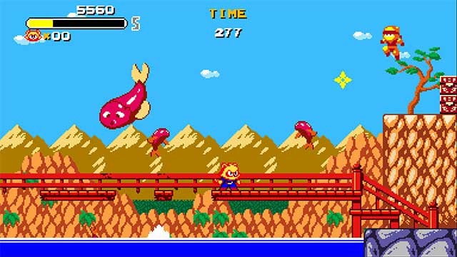 Tanuki Justice là game bắn súng có lối chơi và đồ họa cổ điển