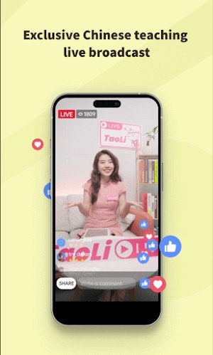 Học tiếng Trung qua các buổi phát trực tiếp độc quyền