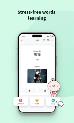 Học từ vựng một cách thoải mái