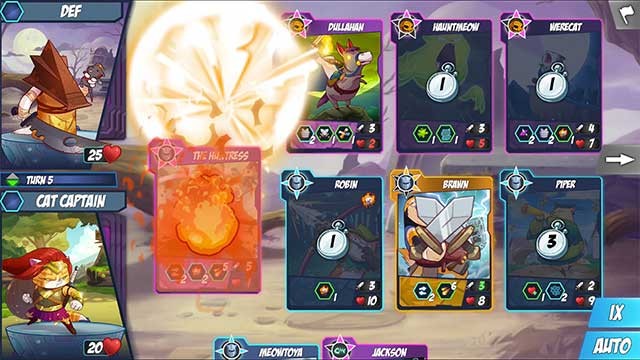 Tap Cats: Battle Arena là game thẻ bài vui nhộn