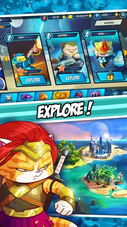 Tham gia nhiều cuộc phiêu lưu và hoàn thành nhiệm vụ để kiếm đồ loot