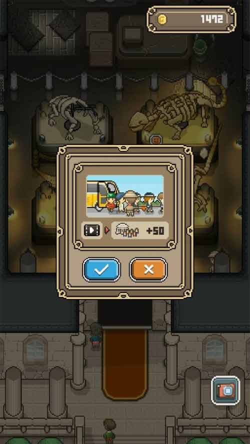 Nâng cấp nhân viên, bảo tàng và dụng cụ khai quật