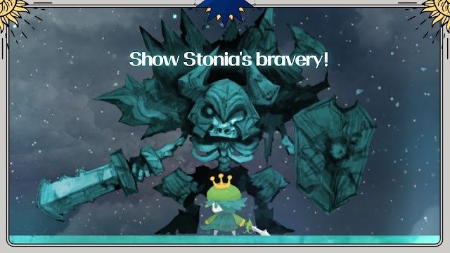 Bạn cùng Luna chống lại Chúa tể Bóng tối trong game Tap Dragon: Little Knight Luna