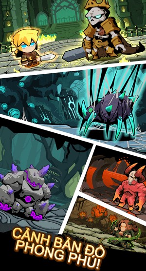 Hệ thống bản đồ phong phú