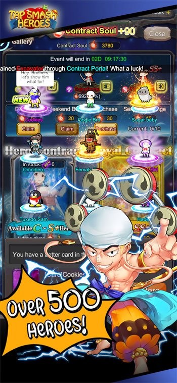 Xây dựng tổ đội anh hùng từ hơn 500 nhân vật