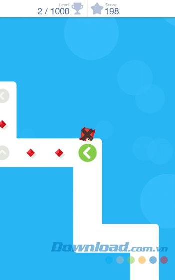 Giao diện màn chơi game Tap Tap Dash