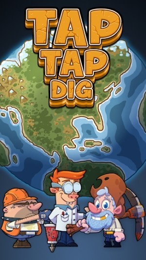 Game đào kho báu theo cách chạm màn hình nhàn rỗi Tap Tap Dig