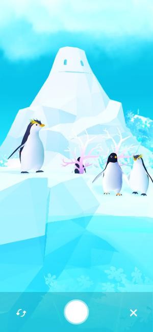 Tap Tap Fish Abyssrium Pole lấy bối cảnh là tảng băng cô đơn ở Bắc Cực