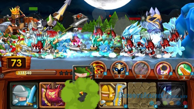 Giao diện game Tap Tap Legions