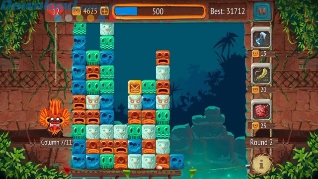 Game được thiết kế theo kiểu endless chứ không phân thành từng level