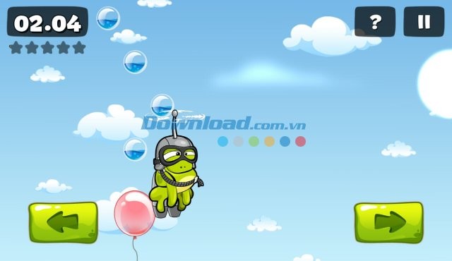 Tap the Frog cho Android gồm nhiều mini game thú vị