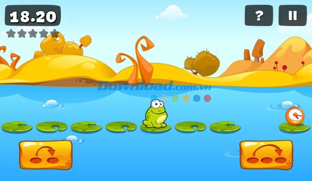 Tap the Frog cho Android gồm 18 mini game khác nhau