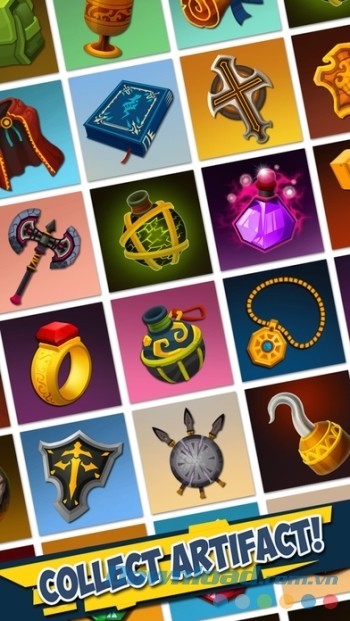 Thu thập linh vật để hoàn thành mục tiêu