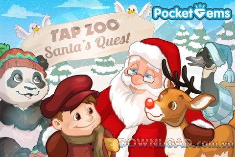 Tap Zoo: Santa's Quest for iOS