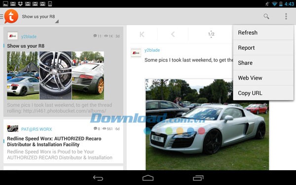 Tapatalk for Android